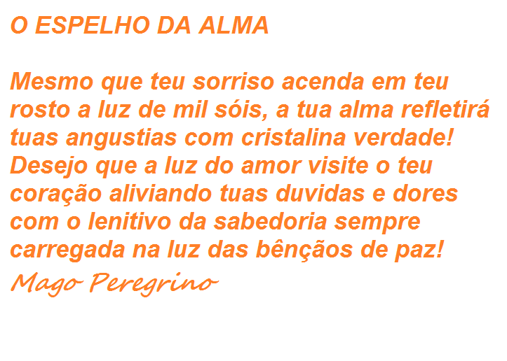 ESPELHO X ALMA